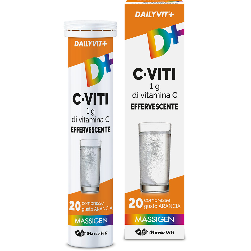 Marco Viti Farmaceutici Spa Massigen C Eff.20 Compresse 1G